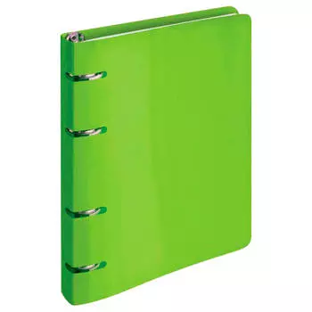 Тетрадь на кольцах Brauberg клетка 120л а5 салатовый 403254