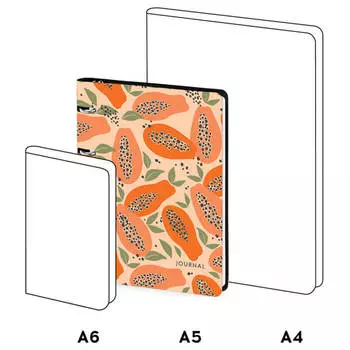 Тетрадь на кольцах гринвич лайн 80 л кожзам терракотовое искусство а5