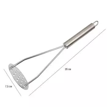 Толкушка круглая Unigood 28см