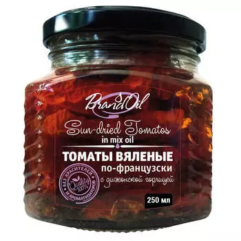 Томаты 250г вяленые по-французски с дижонской горчицей ст/б