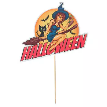 Топпер для торта Ведьмочка 2444954