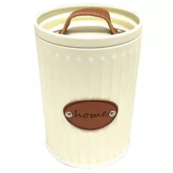 Банка для хранения 11*16см Absolut Home бежевая sk16021b-2-004