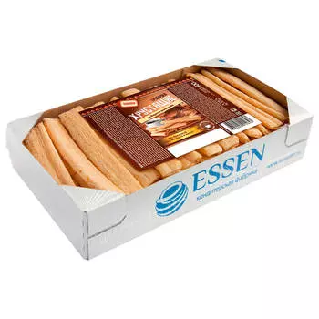 Трубочки хрустящие со вкусом шоколада 400г эссен