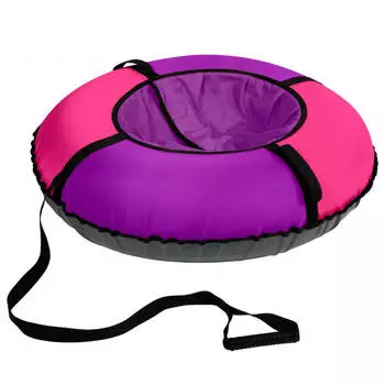 Тюбинг ника 80 см малиновый/лавандовый тбэ-80/м2