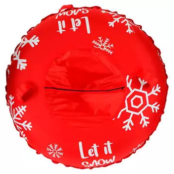 Тюбинг-ватрушка онлитоп 120 см красный 7042602