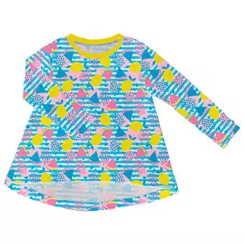 Туника кулирка с лайкрой малиновая р.104 15842