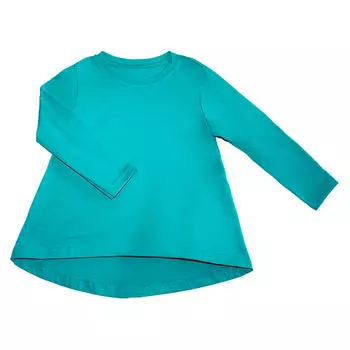 Туника кулирка с лайкрой синяя р.110 15843