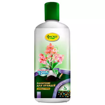 Удобрение жидкое фаско цветочное счастье в бутылках орхидеи 285мл