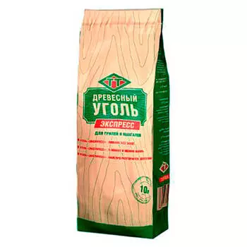 Уголь древесный 10л севзапуголь экспресс для грилей и мангалов