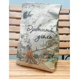 Уголь древесный 1,5кг 00058423