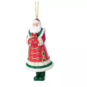 Украшение новогоднее магик тайм дедушка мороз с качающимися ножками 4, 5*10, 5*4.5 см 87631