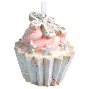 Украшение новогоднее магик тайм маленький кексик 3.5 х3.5 х4.5 см 78156