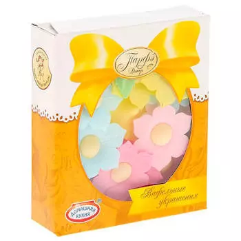 Украшения кондитерские парфэ вафельные 10г фигурные