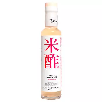 Уксус San Bonsai 250г рисовый для суши ст/б