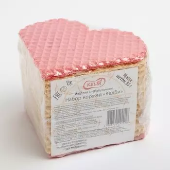 Вафельные коржи келби 85г