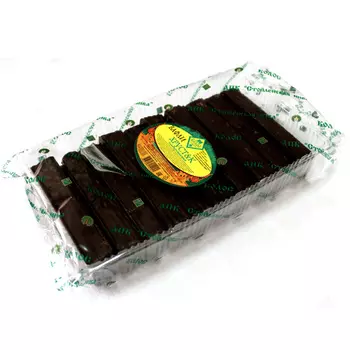 Вафли с начинкой хрустящие глазированные 420г Колос