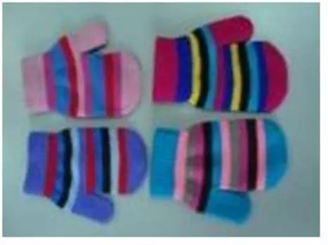 Варежки детские 7-о2