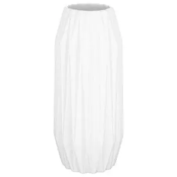 Ваза 15,3*36см Lefard белая глазурь 110-1021