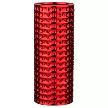 Ваза 20см красная jol15502-2