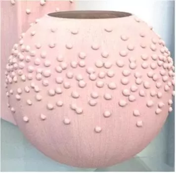 Ваза-шар 18см яркий штрих 5578/180/sh150.2