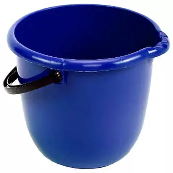 Ведро 12л Комфорт с носиком синее