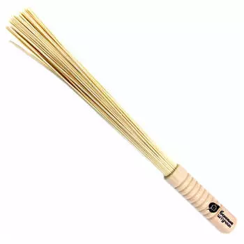 Веник банные штучки массажный бамбуковый малый 40149