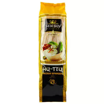 Вермишель Sen Soy 200г премиум рисовая ху-тэу