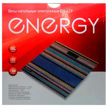 Весы напольные электронные Energy en-419