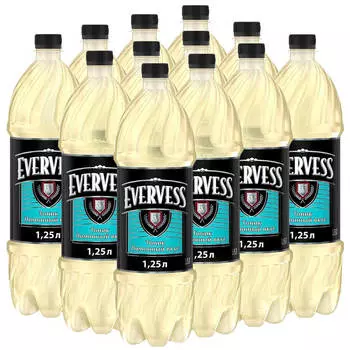 Вода газированная Эвервесс с лимоном 1,25л