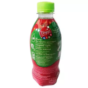 Вода газированная Shippi for kids клубника банан 0,33л
