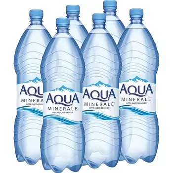 Вода негазированная питьевая Aqua Minerale 2л