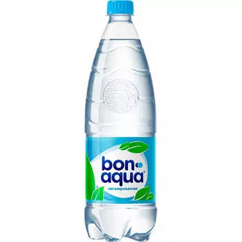 Вода питьевая BonAqua негаз 1л пл/б