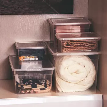 Ящик для хранения 10л фанбокс базовый крышка