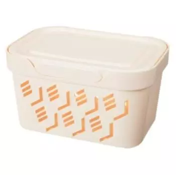 Ящик универсальный 18,9*13,2*11см бытпласт делюкс 1,9л бежевый