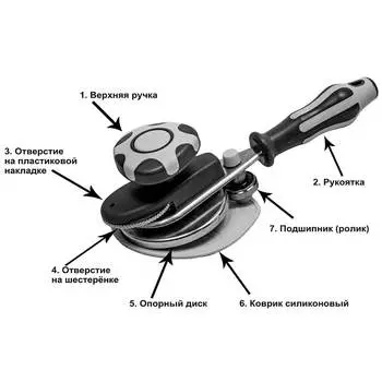 Закаточная машинка Москвичка щелчок автомат с подшипником