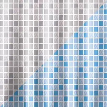 Занавеска для ванной 180*180 см рыжий кот клетка пева 8351