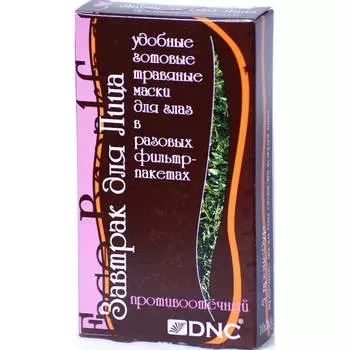 Завтрак для лица DNC 10*2г противоотечный для ухода вокруг глаз