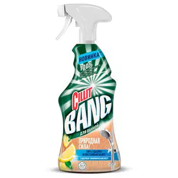 Средство Cilit Bang 450мл д/ванной природная сила с лимонной кислотой