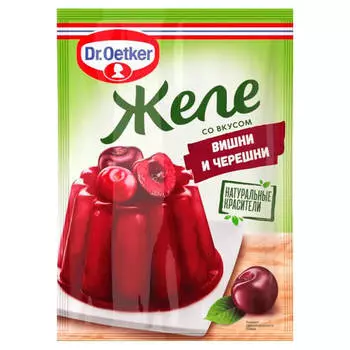 Желе Dr. Oetker 45г вишня