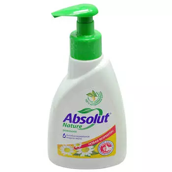 Жидкое мыло Absolut 250г антибактериальное ромашка