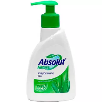 Жидкое мыло Absolut 500г антибактериальное алоэ