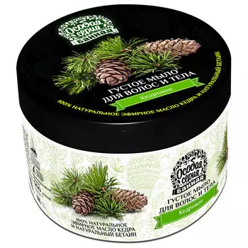 Жидкое мыло особая серия 500мл густое кедровое д/волос и тела