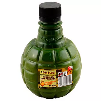 Жидкость для розжига 0,25л BoyScout парафиновая