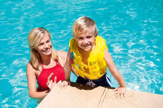 Жилет для плавания Bestway 41*30см тропический 32069