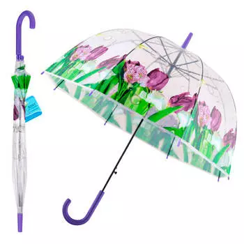 Зонт фиолетовый Мультидом букет 80см