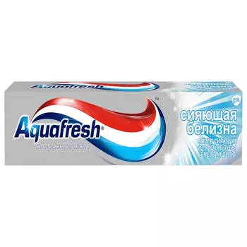 Зубная паста Aquafresh 100мл сияющая белизна