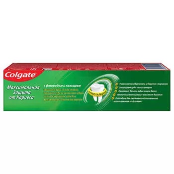 Зубная паста Colgate 100 мл Максимальная защита от кариеса Двойная мята