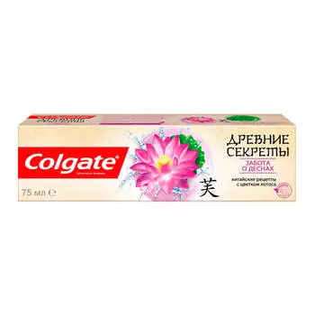 Зубная паста Colgate древние секреты 75мл забота о деснах с цветком лотоса