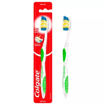 Зубная щетка Colgate Классика Здоровья многофункциональная, мягкая