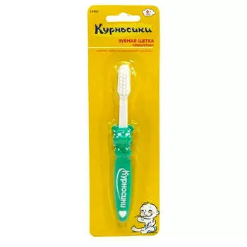 Зубная щетка Курносики 6+ мишка